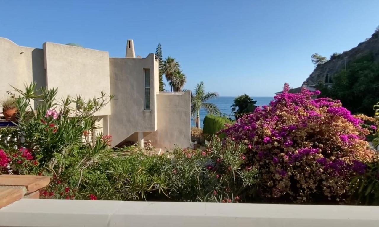 Vila Espectacular Casa En La Playa Con Piscina Privada Almuñécar Exteriér fotografie